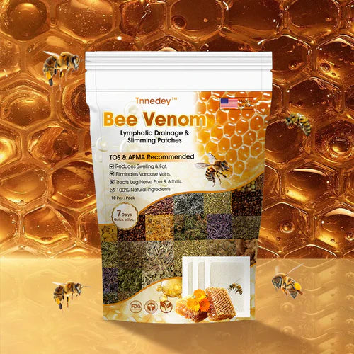 Bee Venom Lymphatic Drainage & Slimming Patches 🌿👣