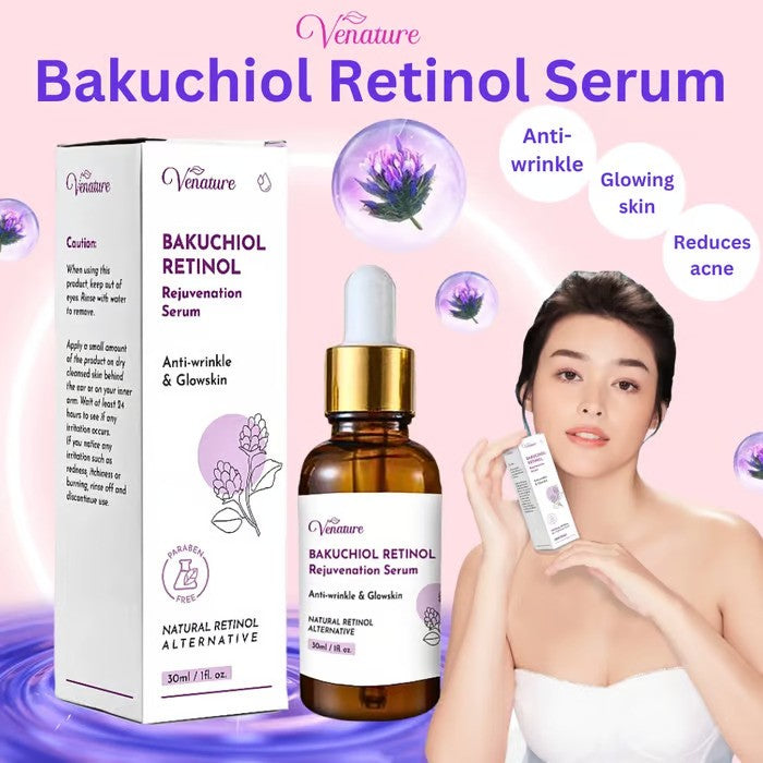 Venature Bakuchiol Retinol Rejuvenation Serum (Buy 1 Get 1 Free )
