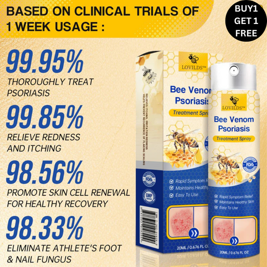 🐝LOVILDS™PsoriaHeal psoriasis and Eczema Spray pro (Buy 1 Get 1 Free) 🔥